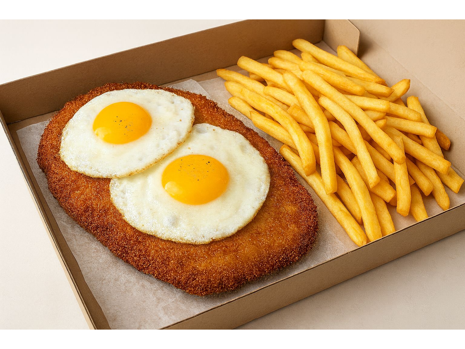 Milanesa a Caballo