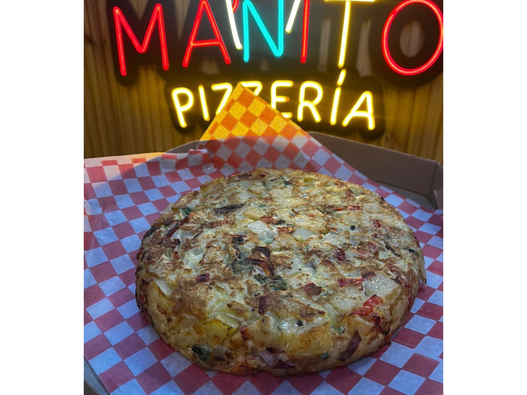 Tortilla rellena de JyQ