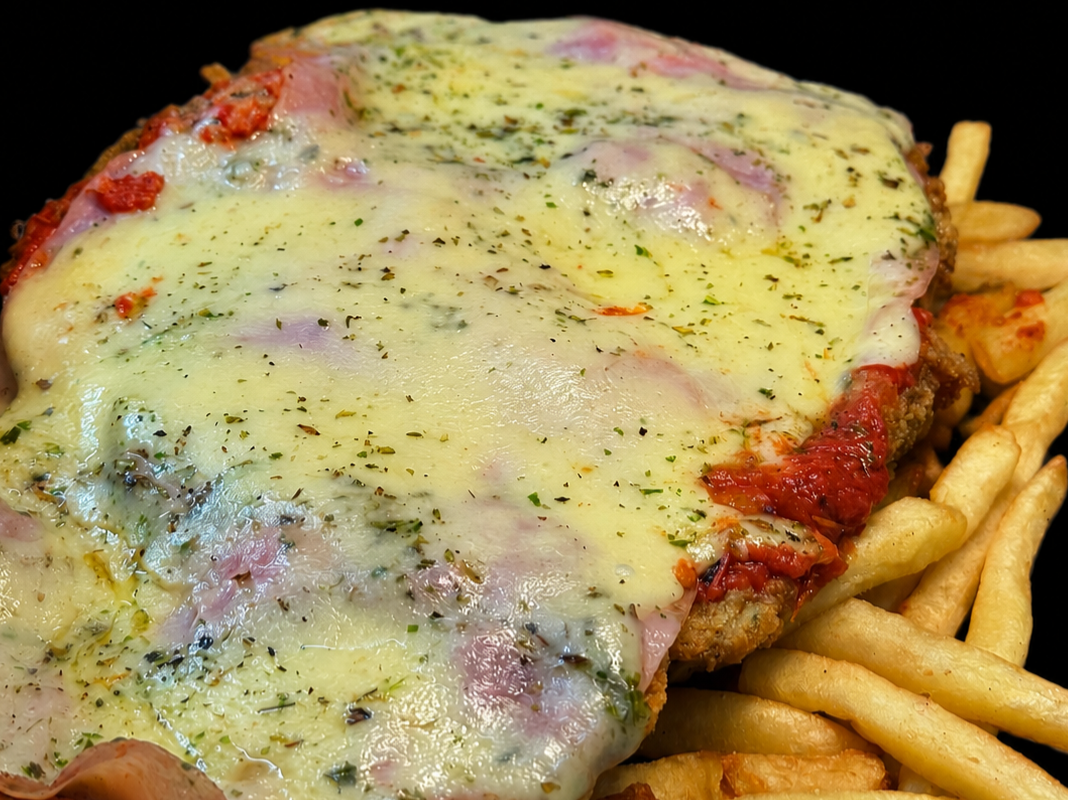 Milanesa napolitana (individual) de Manitopizzeria