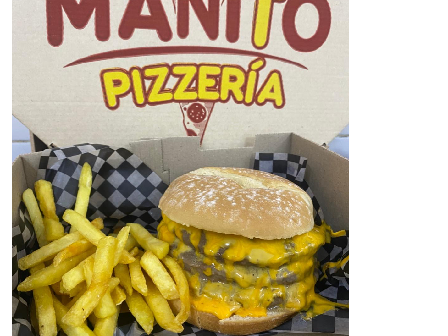 HAMBURGUESA TRIPLE CHEDDAR