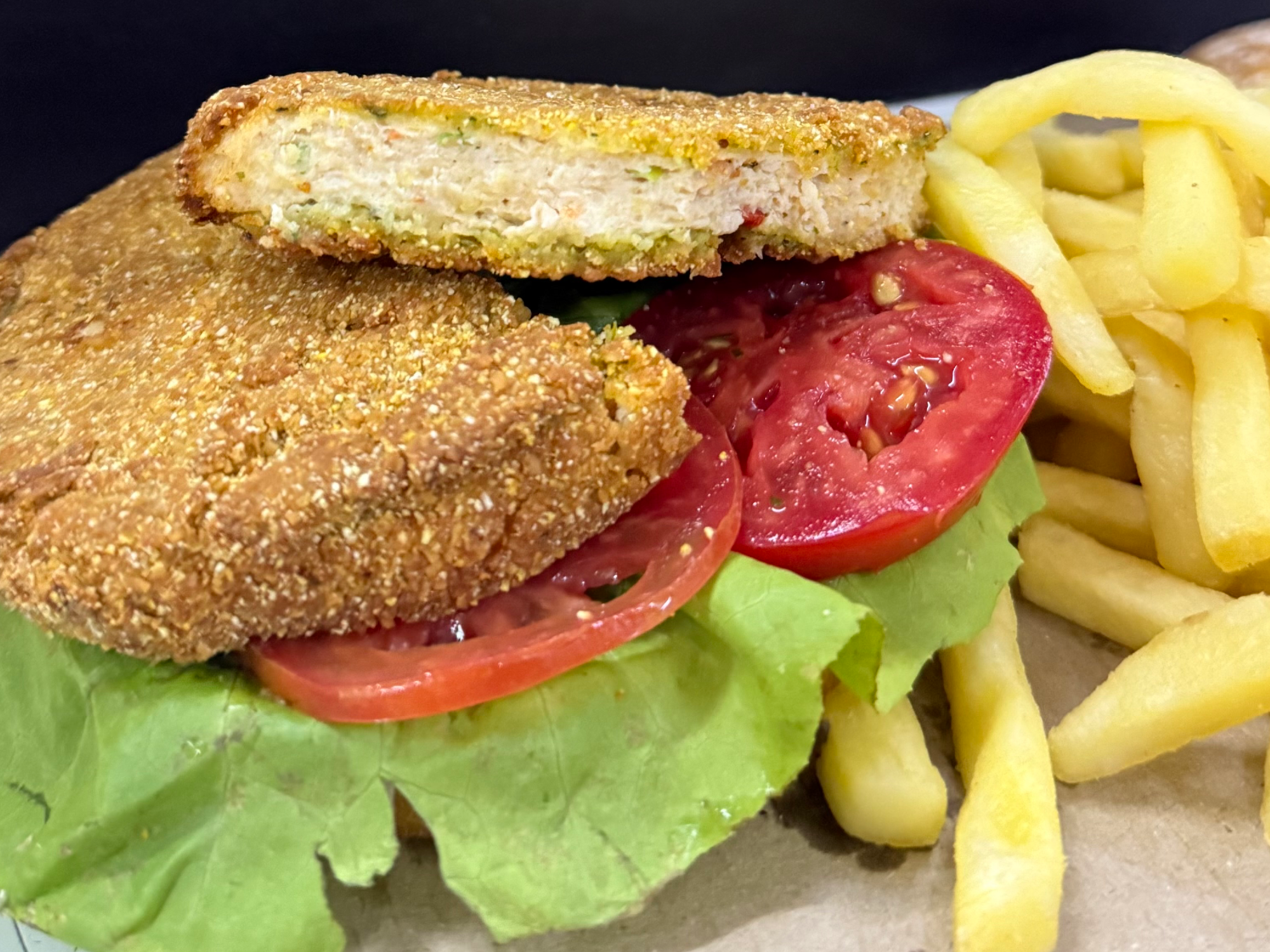 2 HAM de suprema de pollo casera