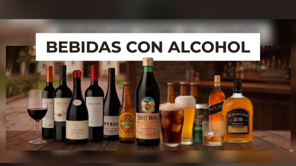 Bebidas con alcohol