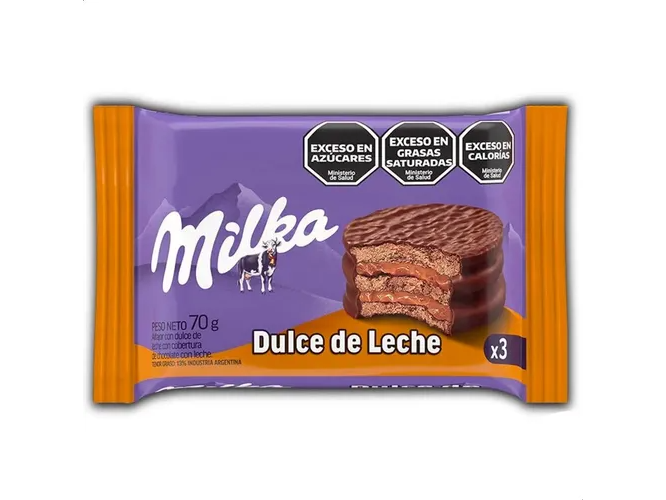 MILKA X3 DULCE DE LECHE 55g