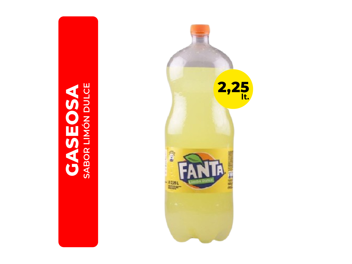 FANTA 2.25L LIMONADA