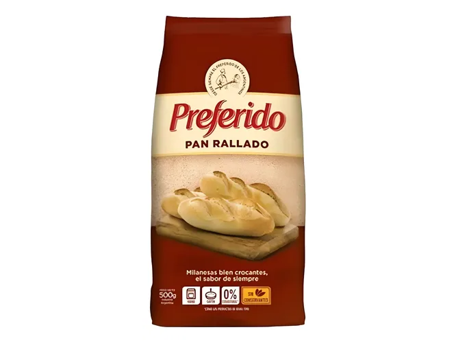 PAN RALLADO  Preferido 500g