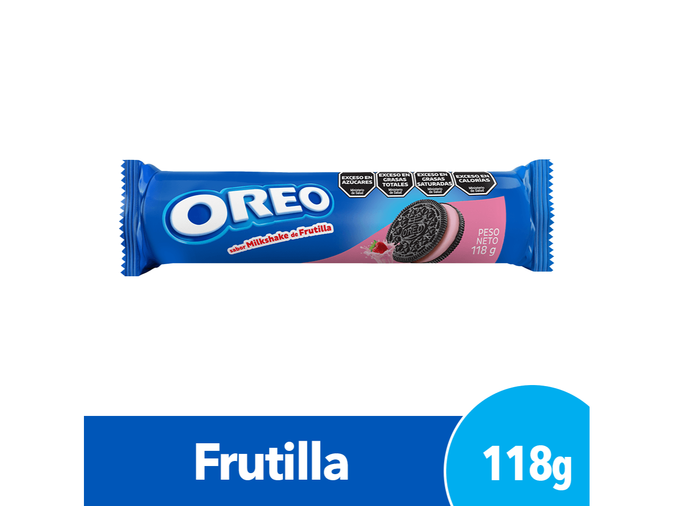 OREO FRUTILLA 118gr