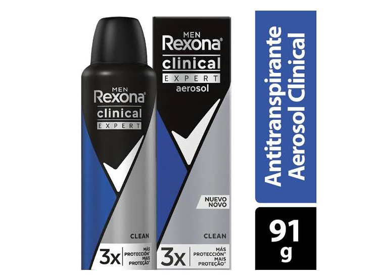 DESOR. REXONA CLINICA CLEAN