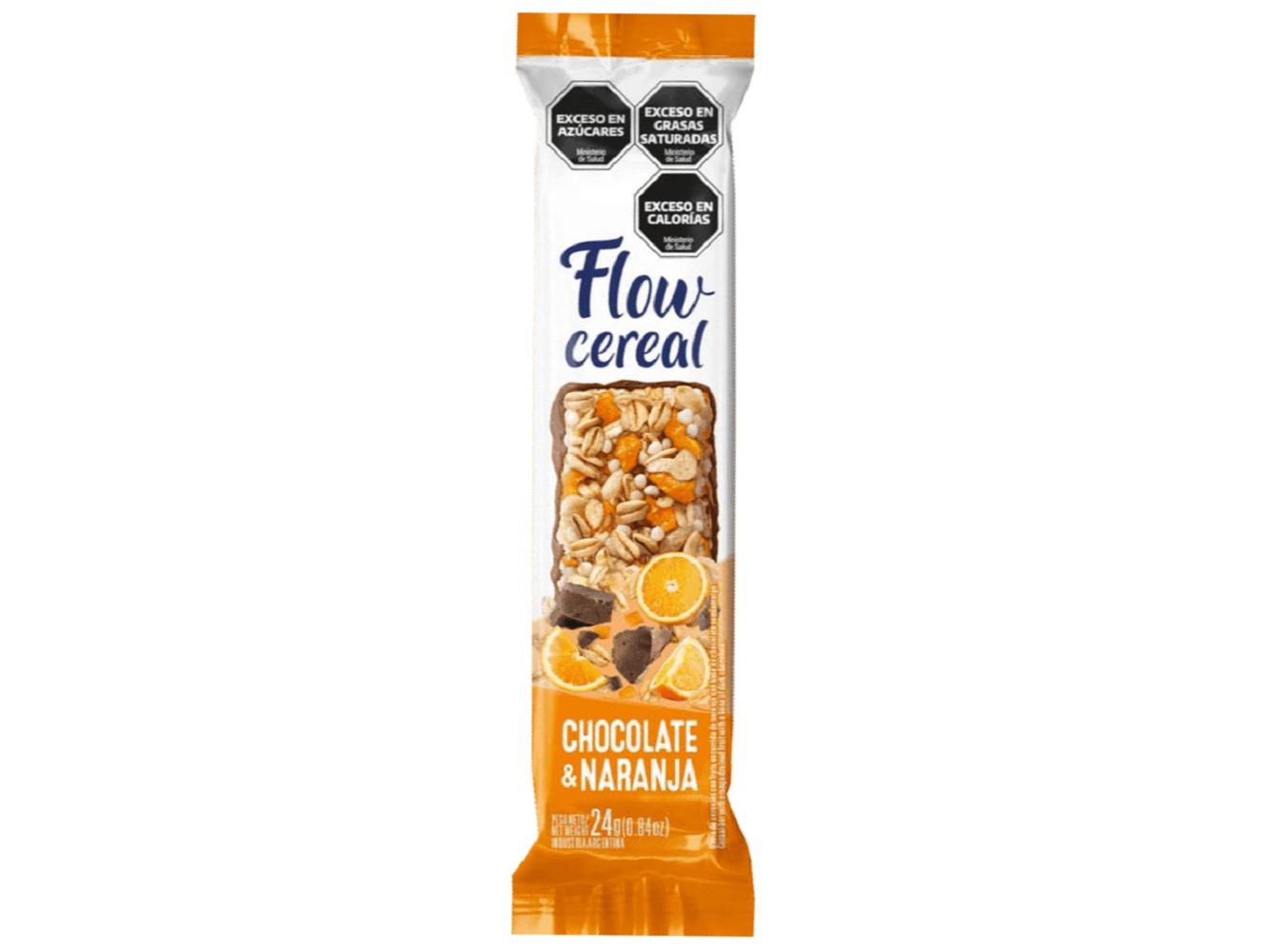 CEREAL FLOW CHOCOLATE Y NARANJA X 24 g