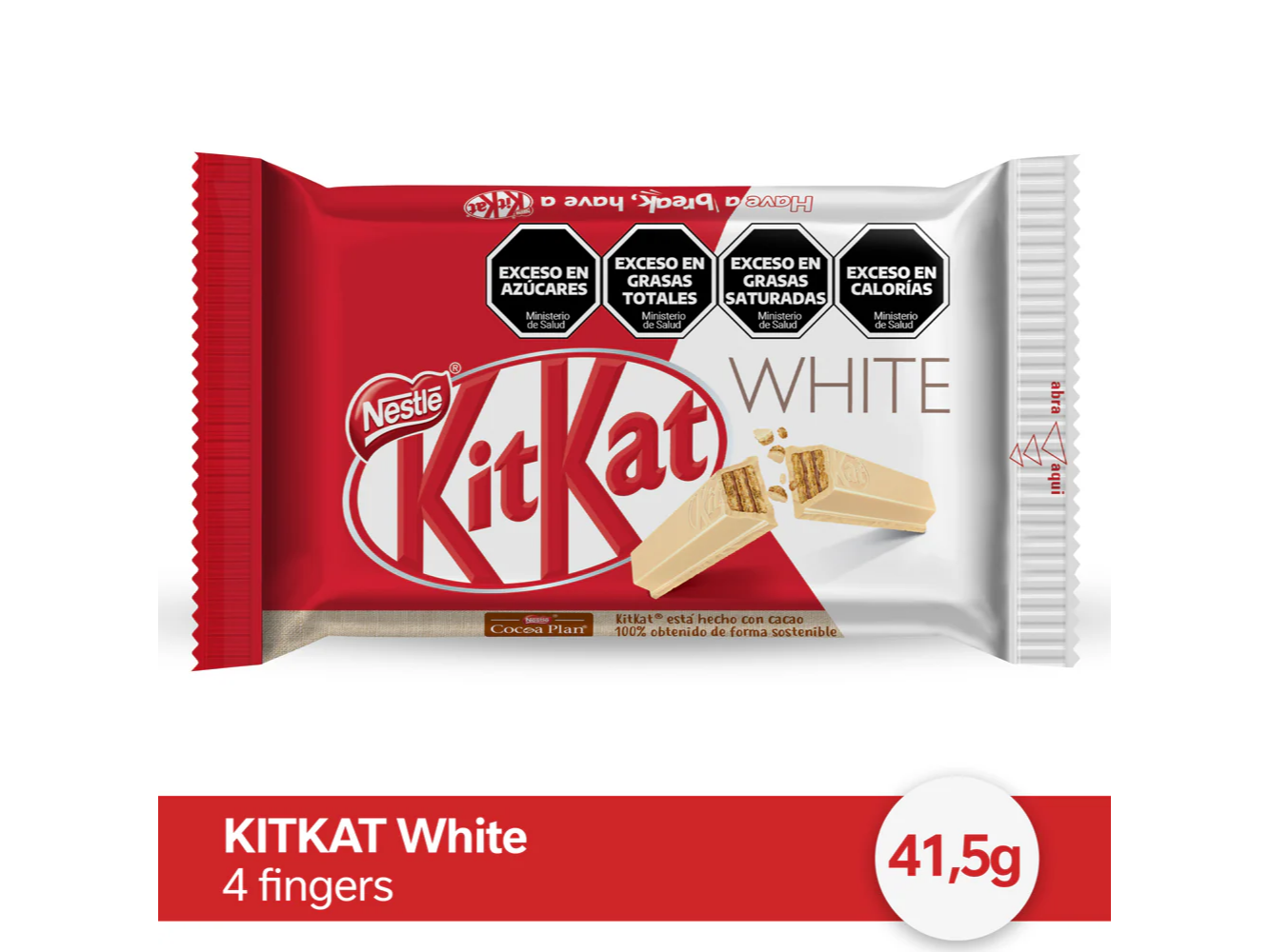 KIT KAT BLANCO  X 41.5 g