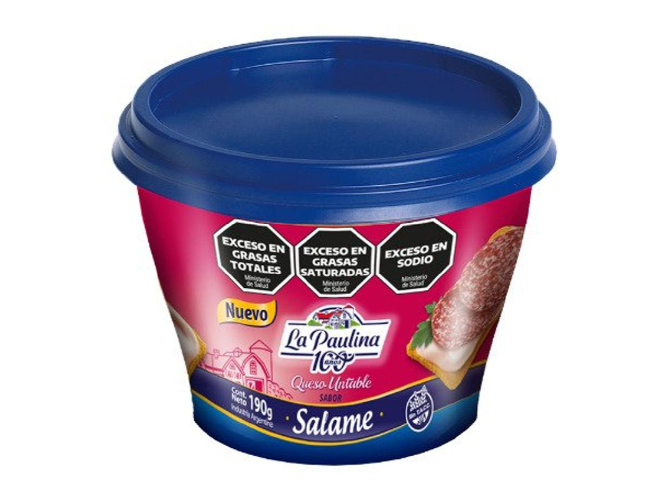 QUESO LA PAULINA SALAME 190G