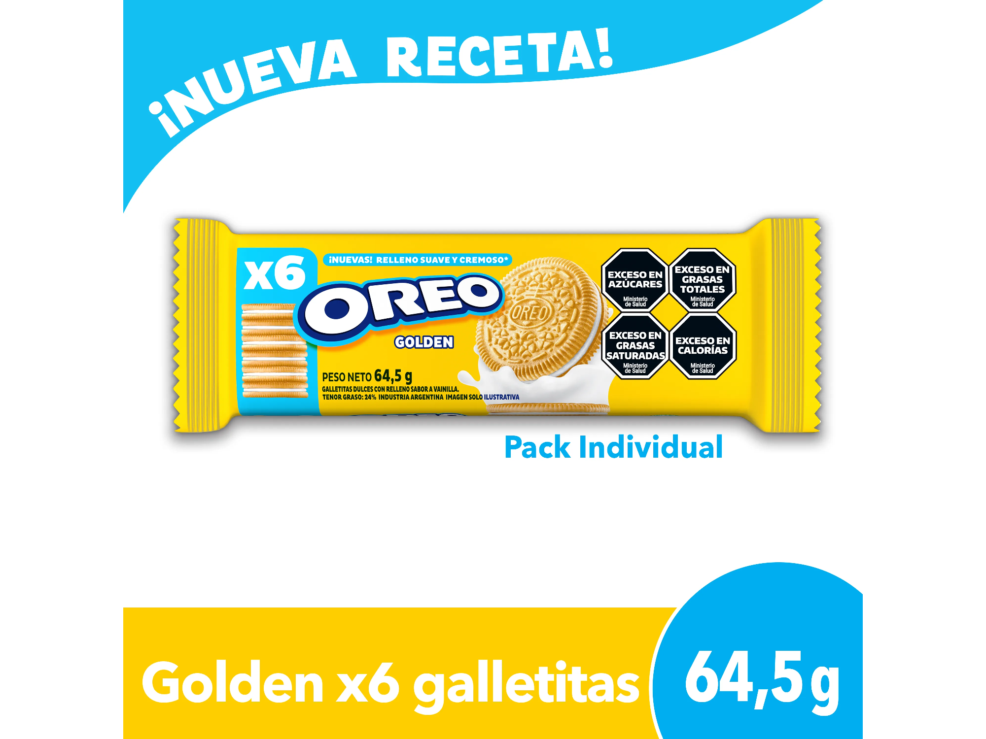OREO GOLDEN 64.5gr