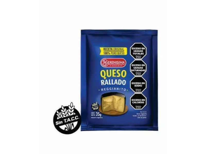 QUESO RALLADO LA SERENISIMA 35G