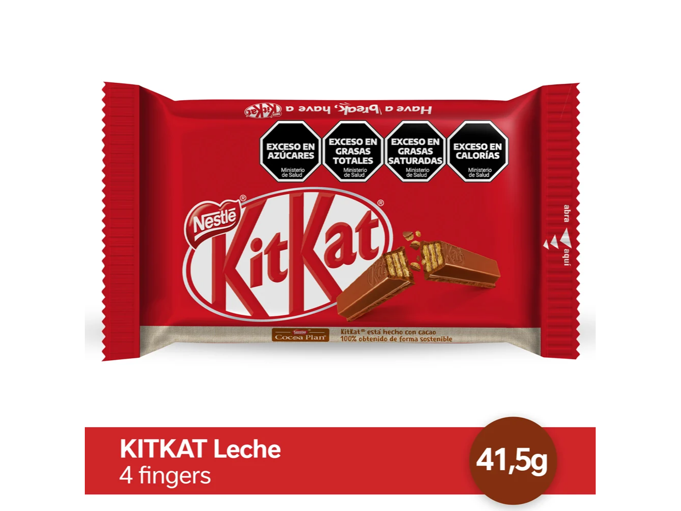 KIT KAT LECHE X 41.5 g