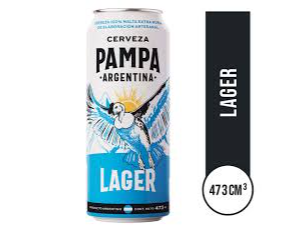 Pampa lager x 473 cc