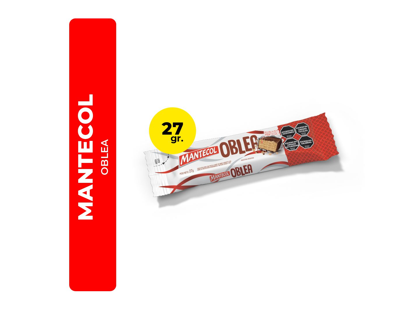 MANTECOL OBLEA X 27 g