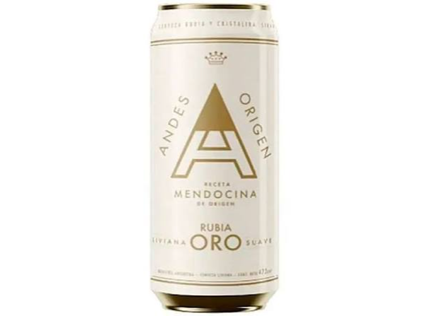 Andes Rubia oro x 473 cc