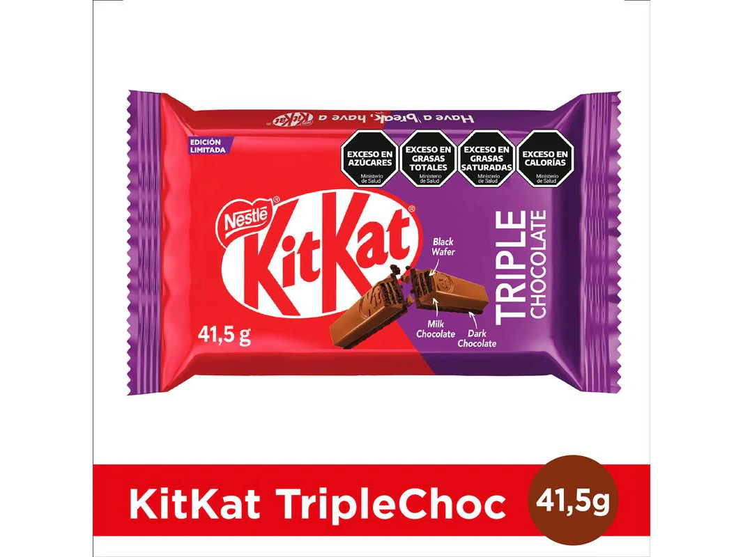 KIT KAT TRIPLE CHOCOLATE X 41.5 g