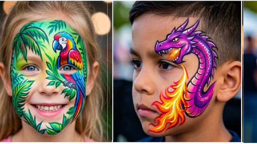 TATOO TEMPORALES - GLITTERS - MAQUILLAJES