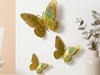ADORNO MARIPOSA DORADA S 3D X 12 UNIDADES