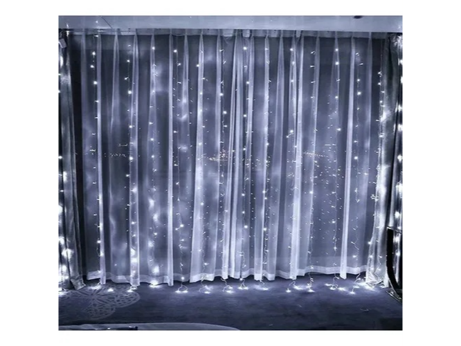 CORTINAS LED X 3 METROS  300 LUCES **FRIA  ***