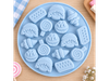 MOLDE SILICONA MINI FIGURAS HELADITO / CHUPETIN / CARITA SURTIDAS
