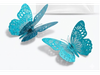 ADORNO MARIPOSA CELESTE S 3D X 12 UNIDADES