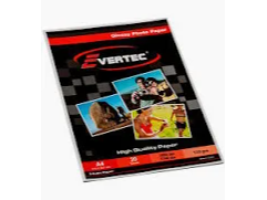 130 GR. PAPEL FOTOGRAFICO A4 EVERTEC 100 hojas