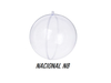 ESFERAS N8 ENCASTRABLE ACRILICA TRANSPARENTE x 1 unidad