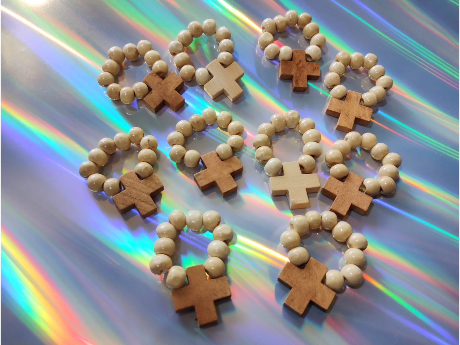 DENARIO  CUENTAS DE MADERA