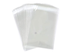 100 BOLSAS 10 X15 CM POLIPROPILENO ADHESIVO -