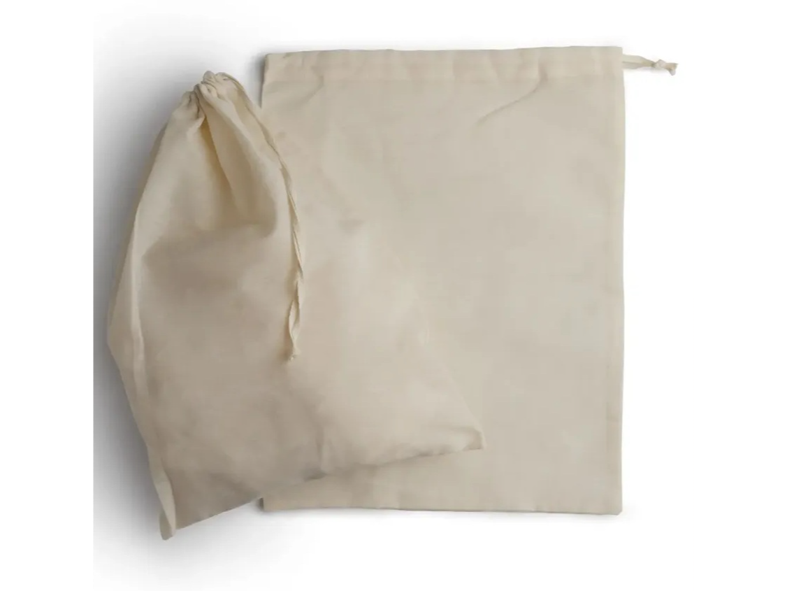 BOLSA  12 x 9  CM LIENZO  SUBLIMABLE  CON  CIERRE  AHORQUE