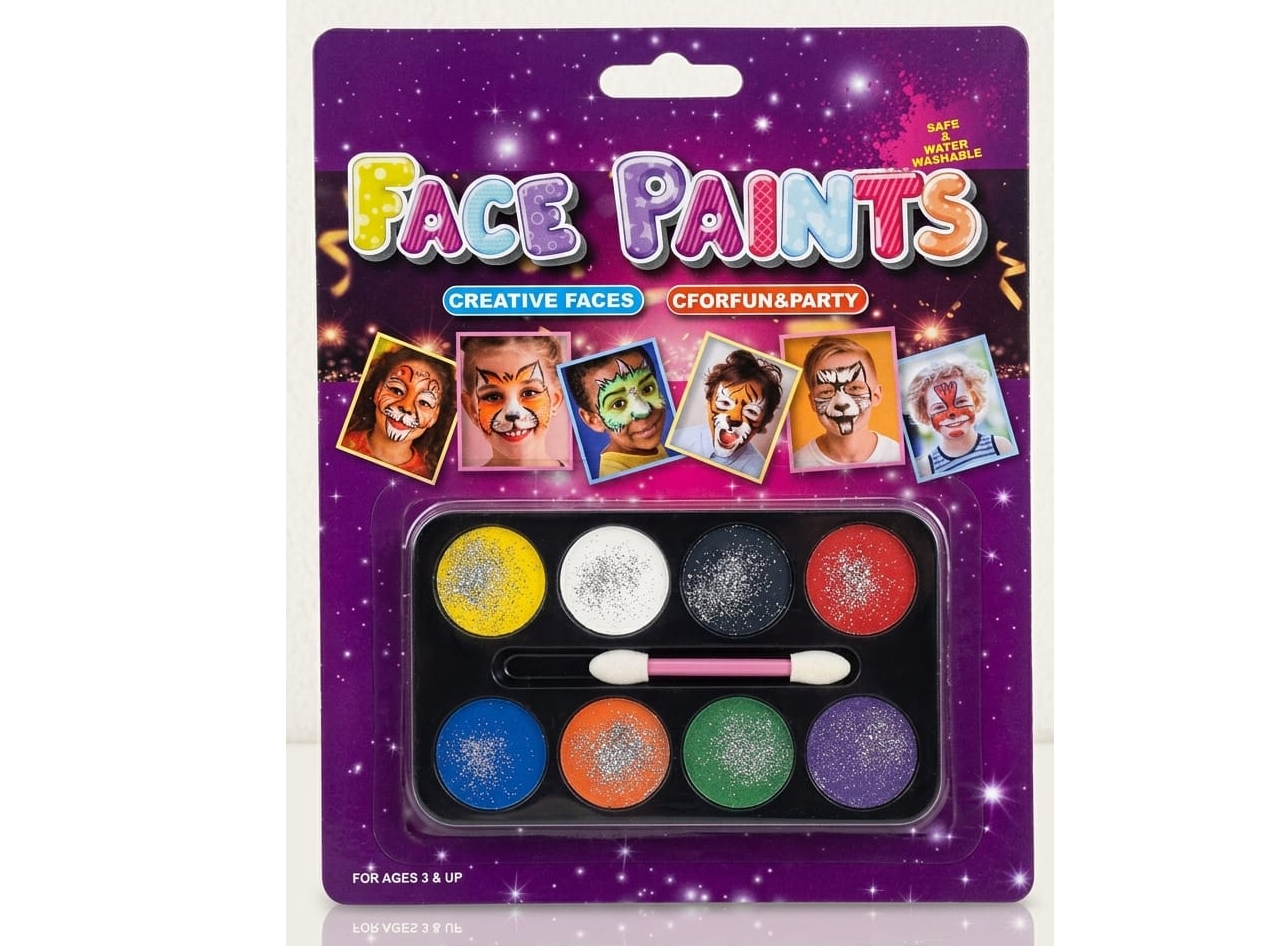 KIT MAQUILLAJE CREATIVO X 8 COLORES