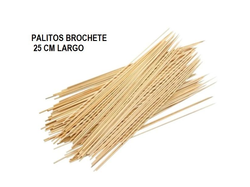 PALITOS DE BROCHETTE EN PAQUETE X 90 UNIDADES