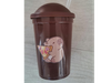 VASO MILK MARRON - IDEAL TEMATICA CAPIBARA - no trae stickers