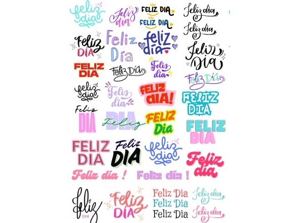 STICKERS - FELIZ DIA