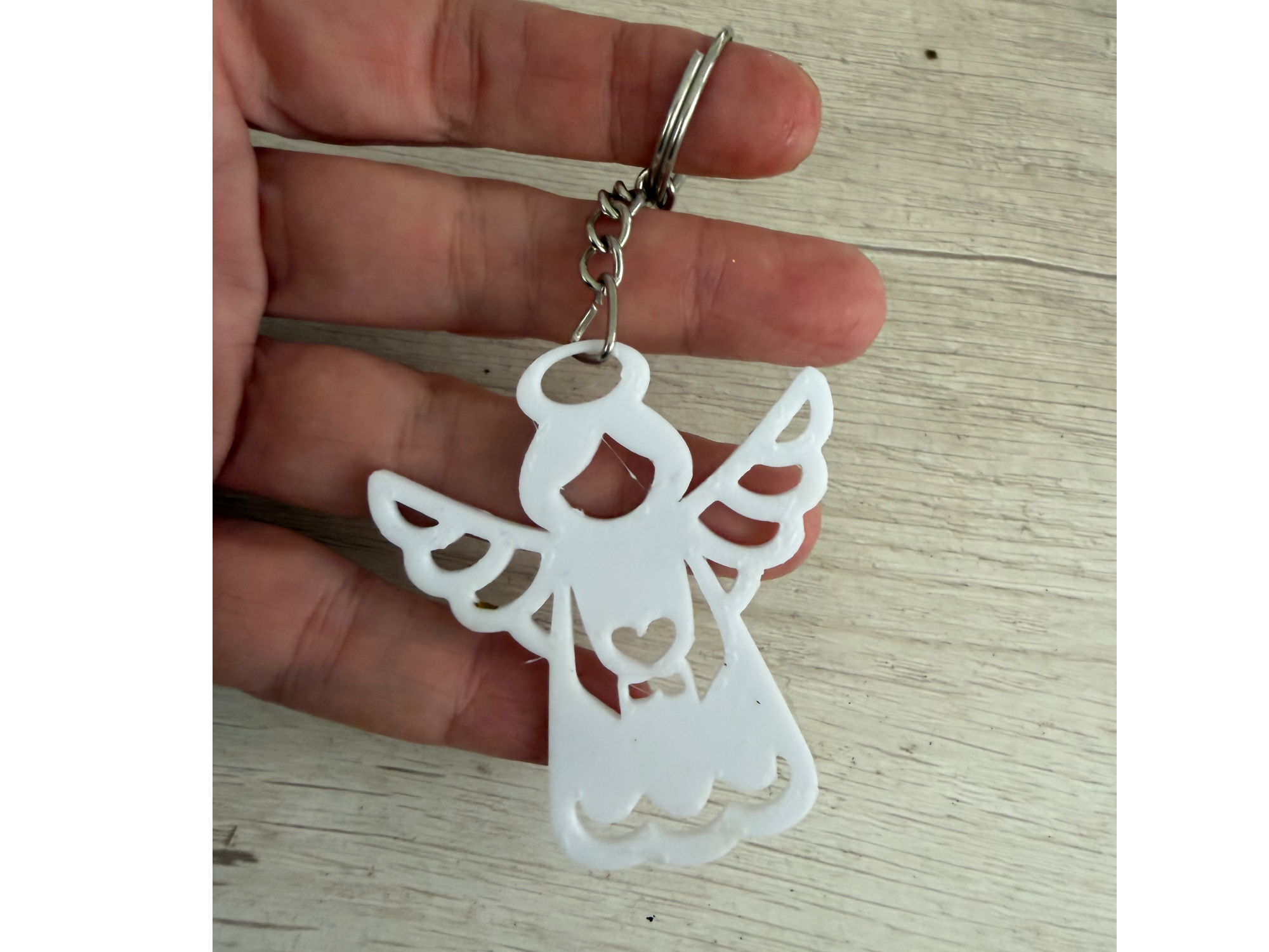 LLAVERO ANGEL CALADA PARA SOUVENIRS