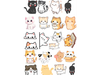 STICKERS - GATITOS - Resistentes