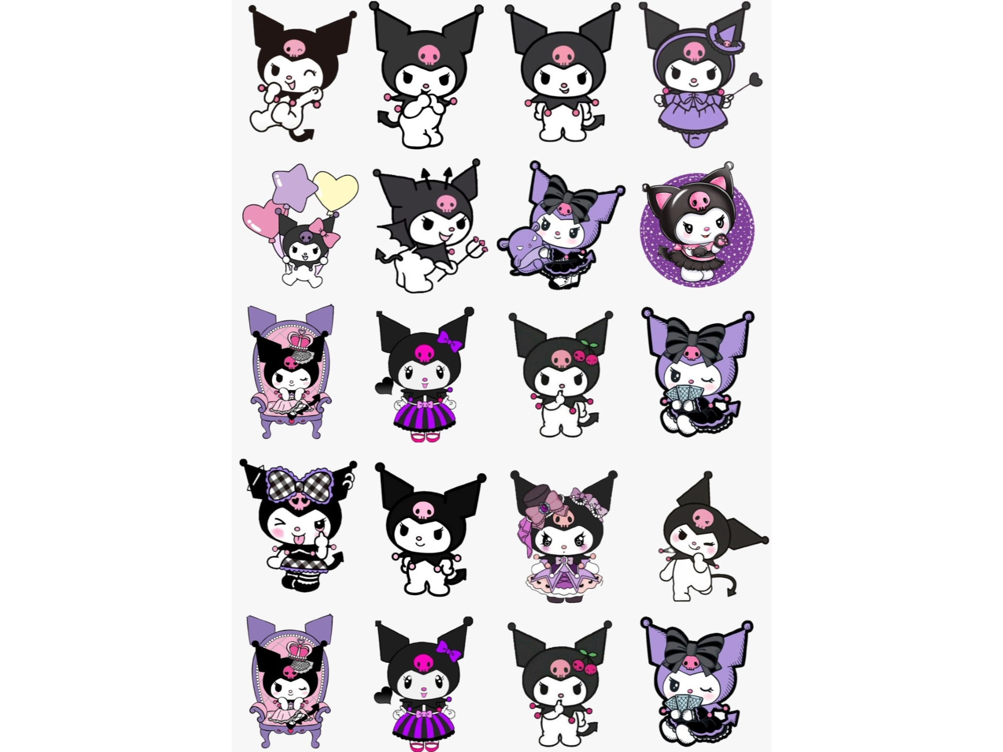 STICKERS - KUROMI - Resistentes