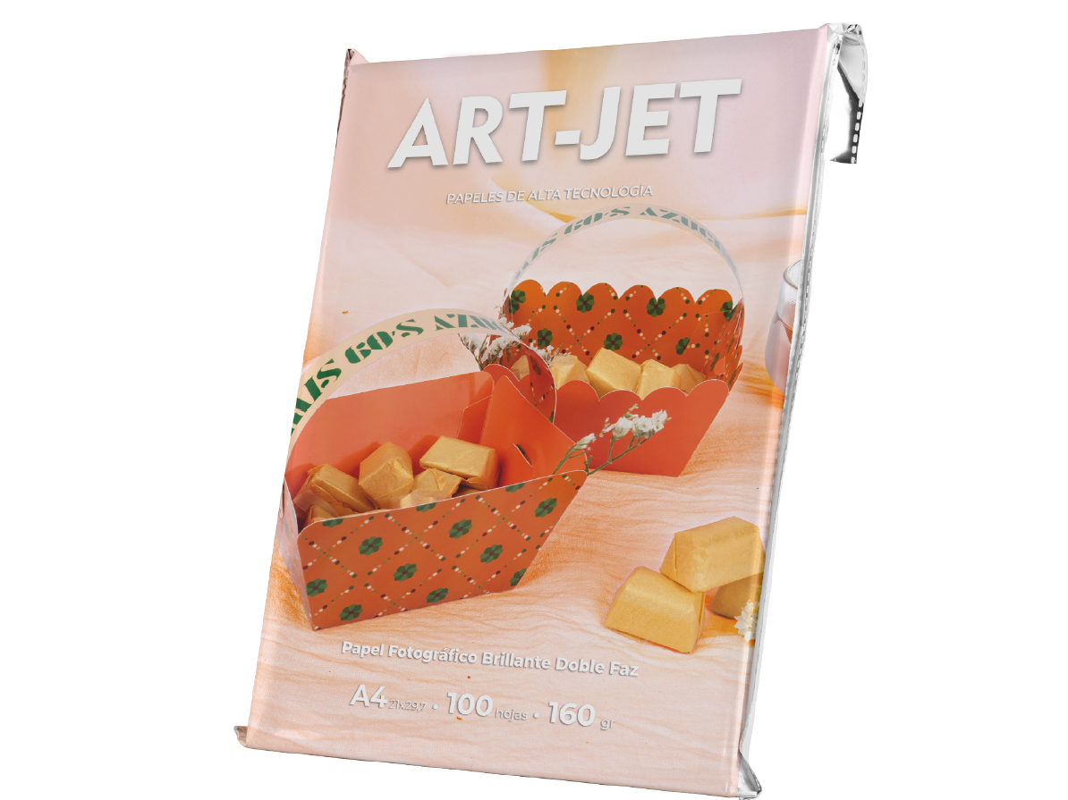 160 GR. **DOBLE FAZ** PAPEL FOTOGRAFICO ARTJET