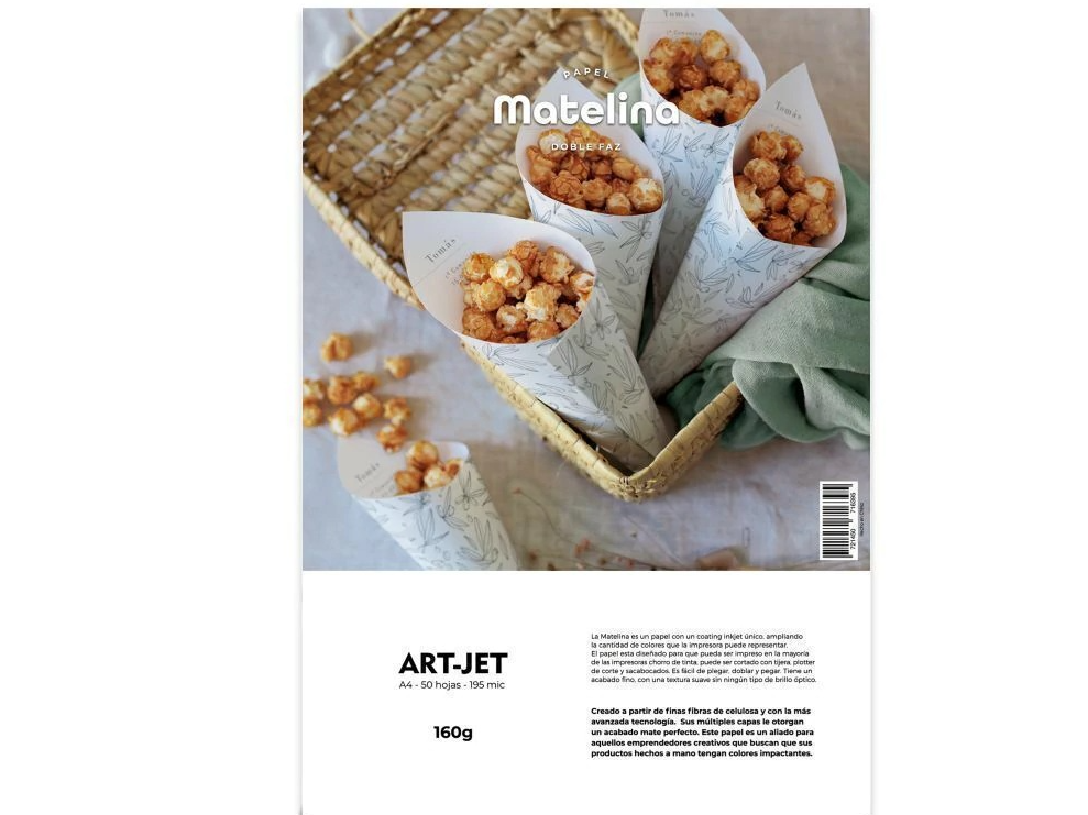 MATELINA 160gr. DOBLE FAZ  ARTJET X 50 H