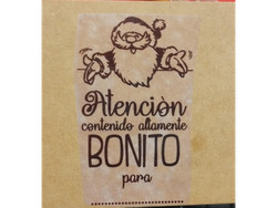 SELLO "ATENCION CONTENIDO ALTAMENTE BONITO" 6CM*9CM