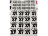 STICKERS DTF- 15 AÑOS - NEGRO