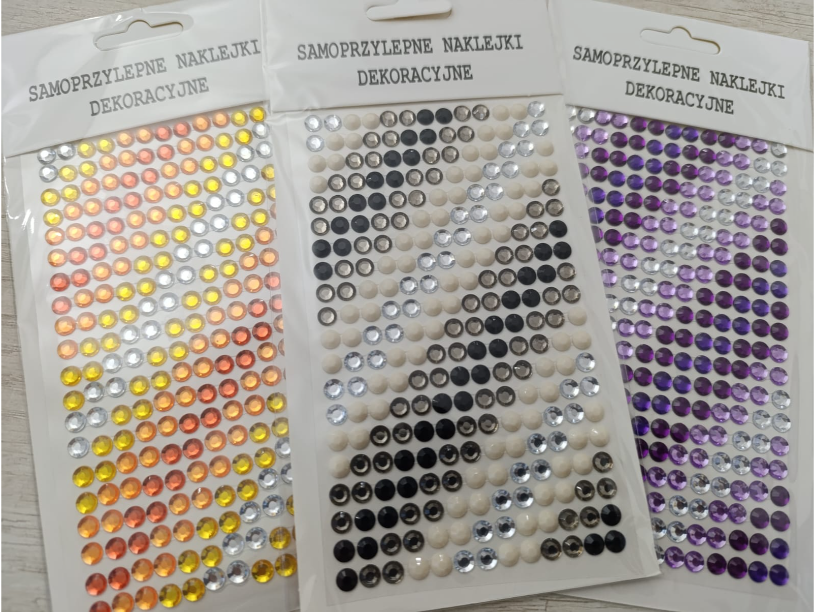 CRISTAL PLANCHA COLORES DEGRADE ( GEMAS de 5 mm )