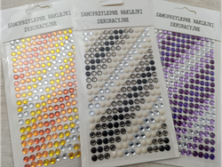CRISTAL PLANCHA COLORES DEGRADE ( GEMAS de 5 mm )