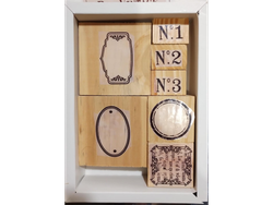 KIT SELLOS BOX VINTAGE - INCLUYE 7 SELLOS