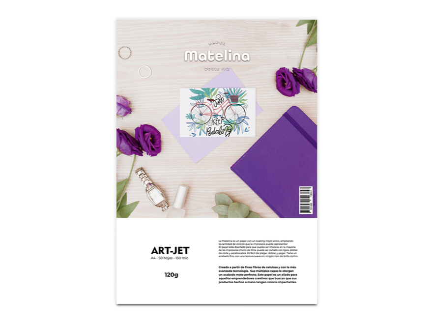 MATELINA 120gr. DOBLE FAZ  ARTJET X 50 H