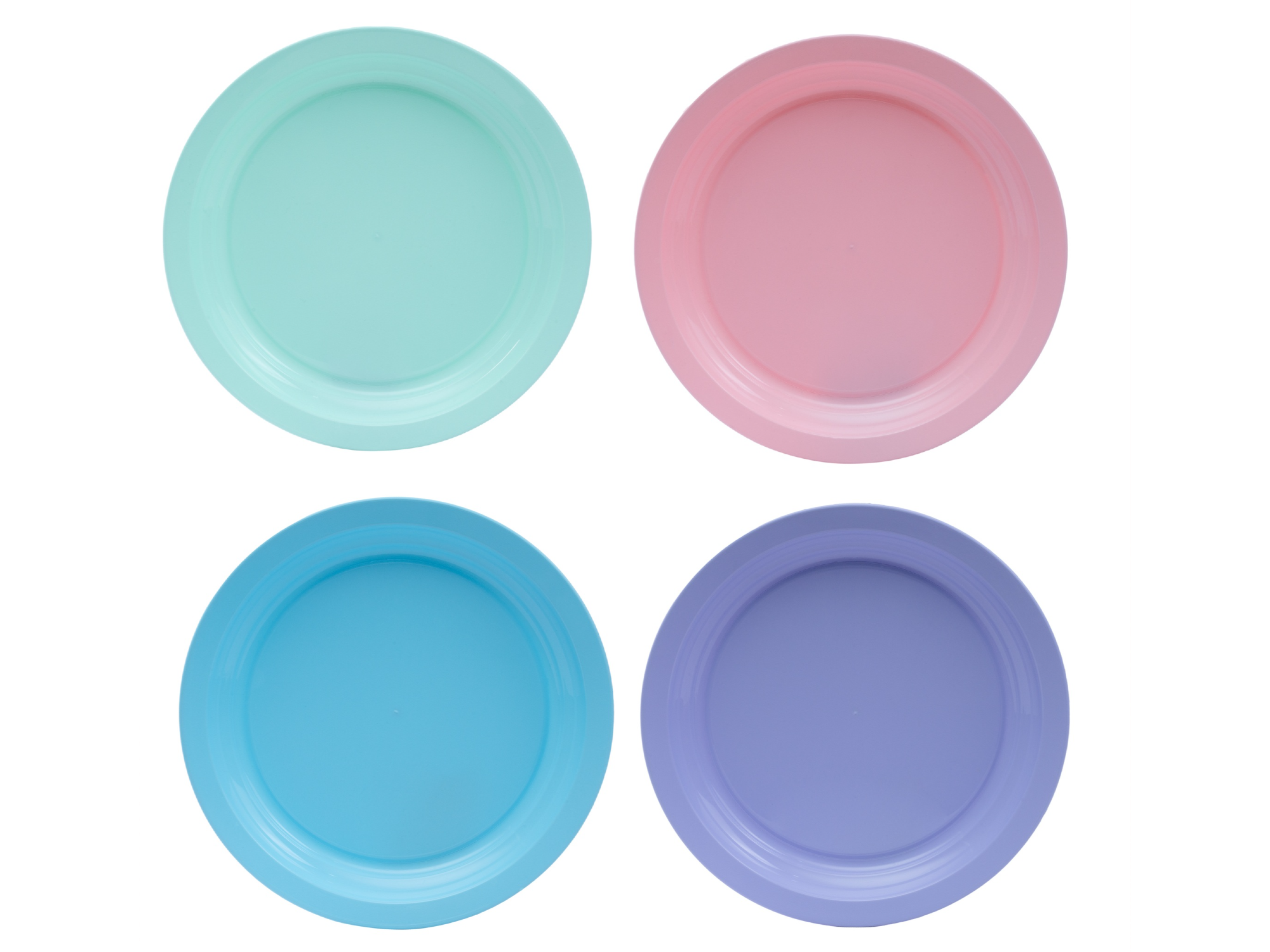 PLATO PLASTICO RIGIDO  REDONDOS