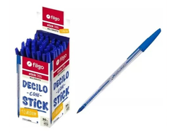 LAPICERA AZUL FILGO C/TAPA
