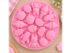MOLDE SILICONA MINI FIGURAS OSITO/HELADITO/FRUTITA