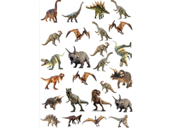 STICKERS - DINO - Resistente
